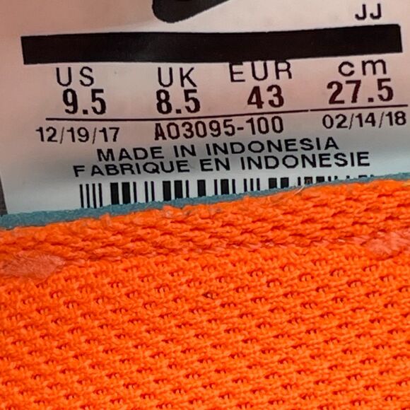 Nike EXP-X14 SE Shoes Mens Size 9.5 White Running Comfort Walking Sneakers Gym